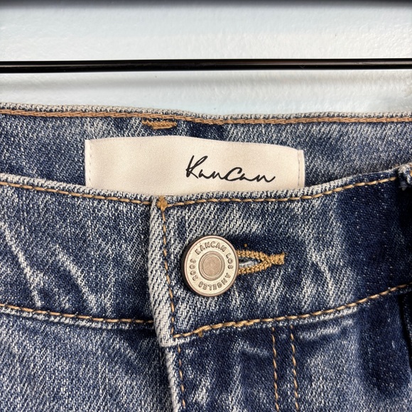 Kancan Lindsey Mid Rise Slim Boyfriend Jeans, Women's 26, NWT - Picture 8 of 9